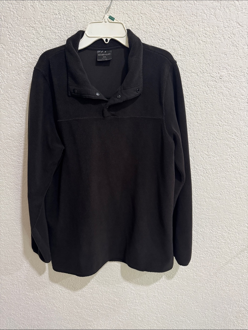 32 Degrees Black Lightweight Fleece Jacket